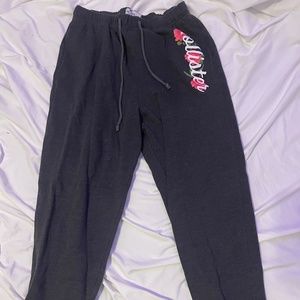 Hollister Dark Grey Sweat Pants Size Medium